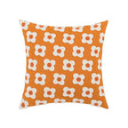Lustrous Floral Embroidered Cushion Cover