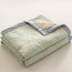 Wheat Garden Reversible Cotton Throw — additional view