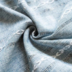 Boho Cotton Linen Kitchen Curtains — lifestyle shot