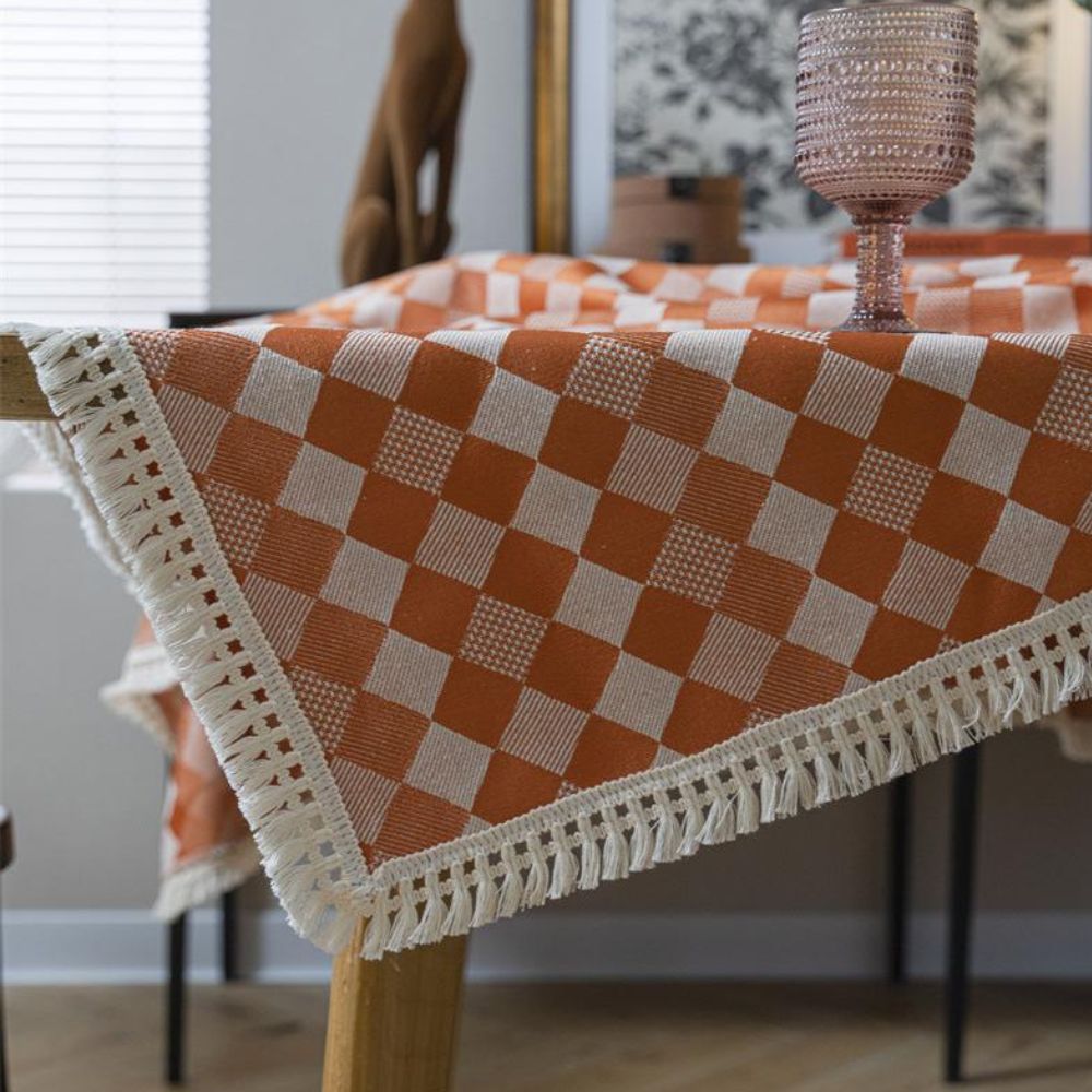 Heritage Checkered Tablecloth — additional view