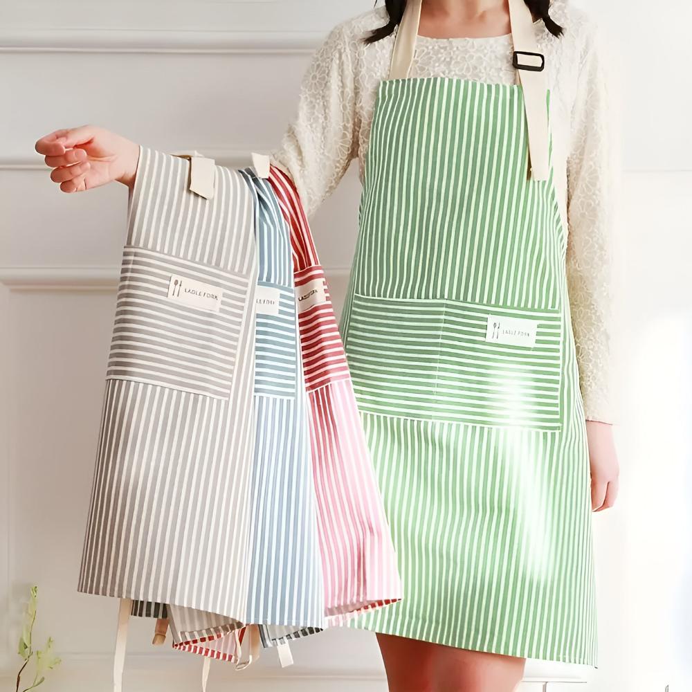 Kawaii Stripes Apron — main product photo