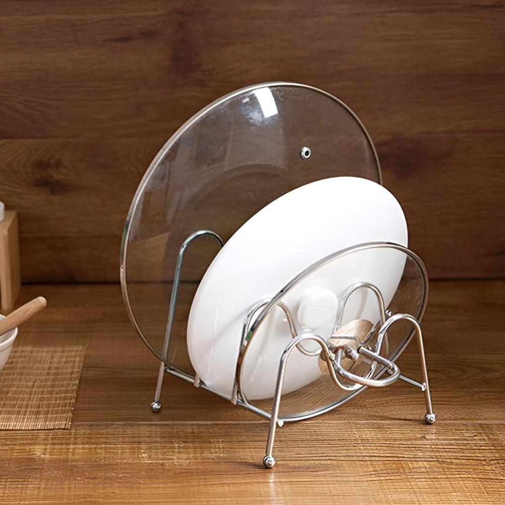 Multi-Layer Pot Lid Holder Rack — alternate angle view