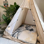 Classic Great Wave Throw Blanket — alternate angle view