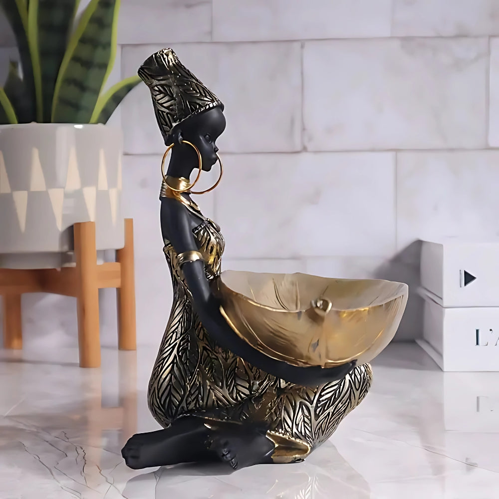 Elegant Woman Jewellery Holder — product in use