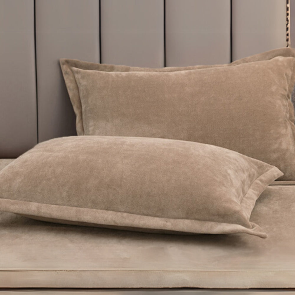 Fleece Comfort Pillow Covers — alternate angle view