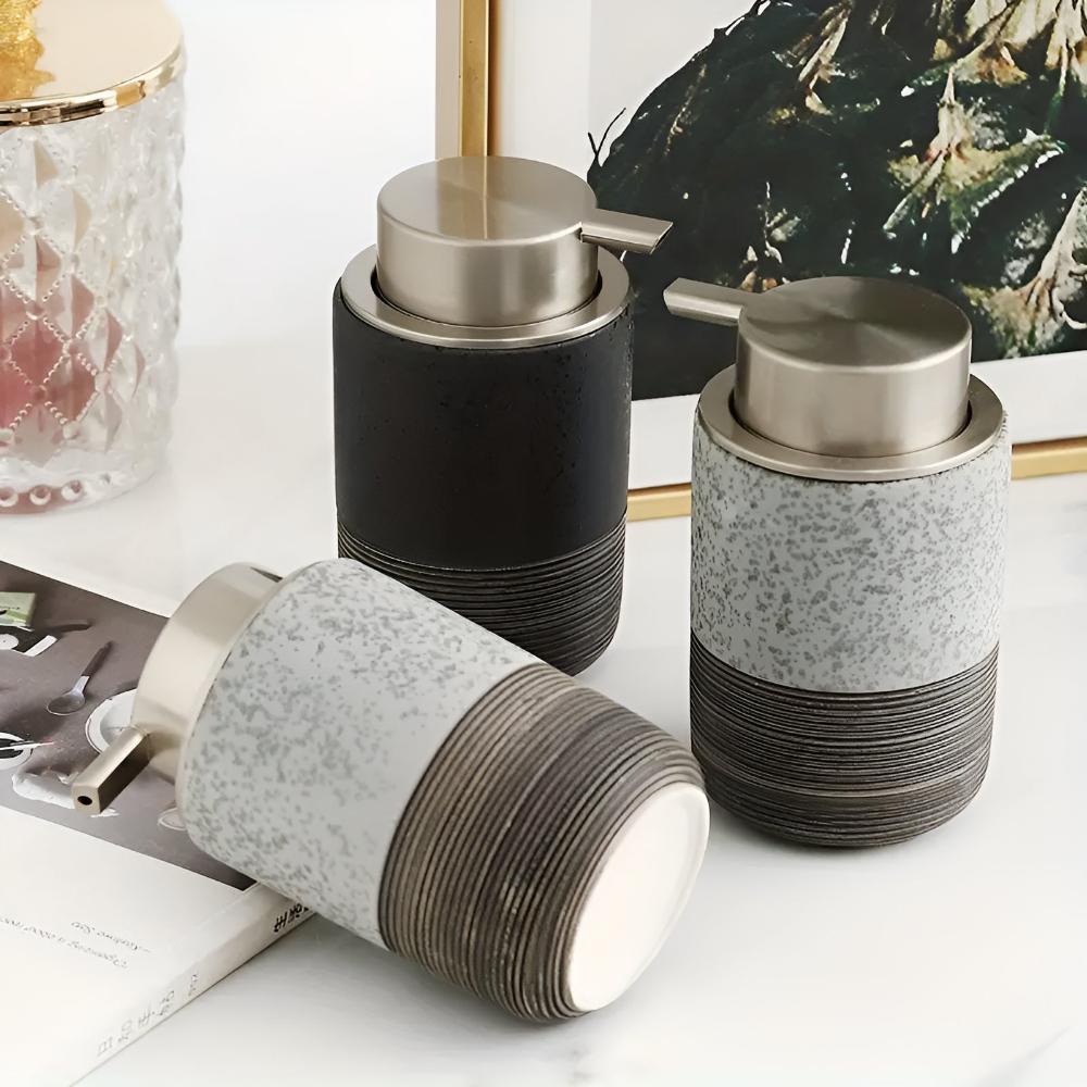 Minimalist Ceramic Soap Dispenser — product close-up