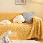 Snuggle Sherpa Sofa Cover — material texture close-up