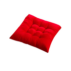 Vibrant Button-Tufted Padded Cushions — alternate angle view