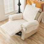 Snug Grid Recliner Cover — material texture close-up