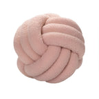 Knotted Boucle Cushion — product close-up