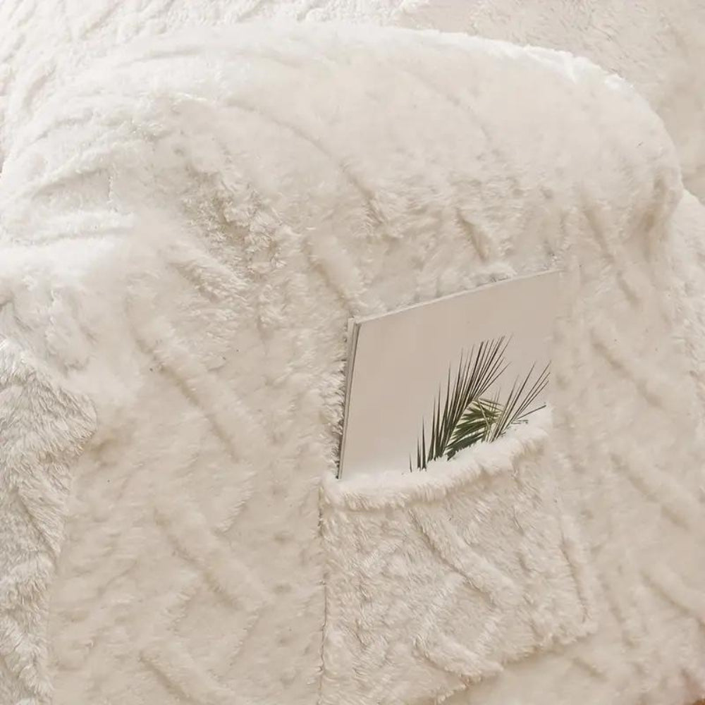 Jacquard Stretch Recliner Sofa Cover — lifestyle shot