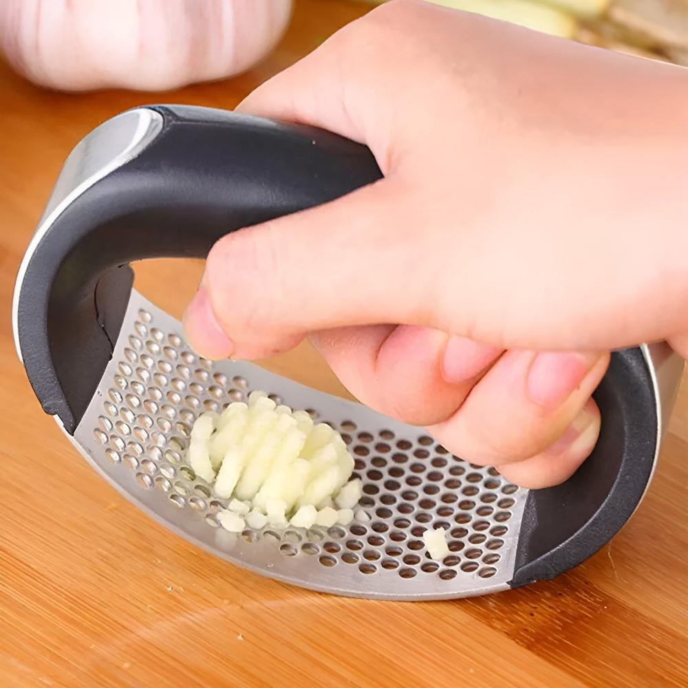 Crush Garlic Squeezer — alternate angle view