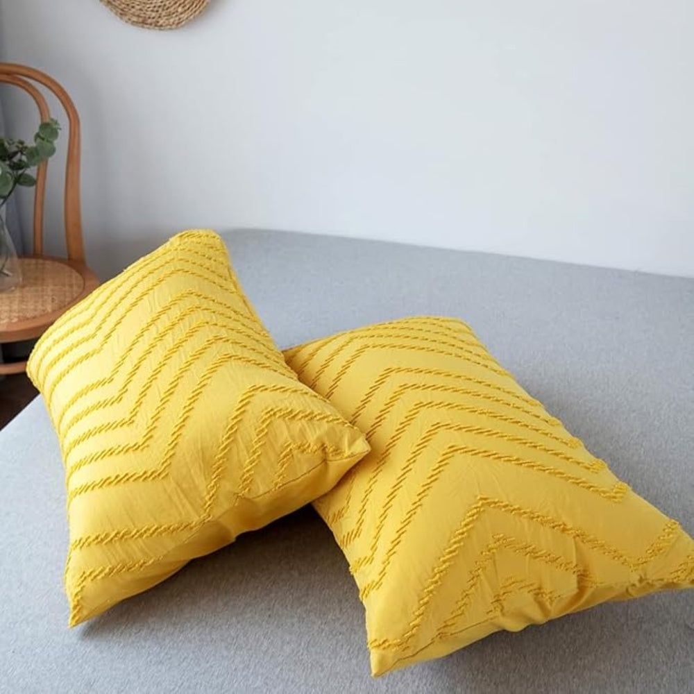 Chevron Plush Quilt Cover | 3pcs Set — product in use