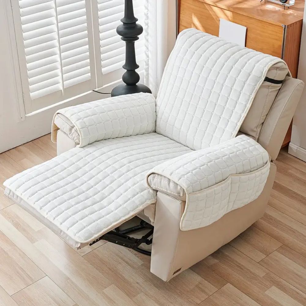 Snug Grid Recliner Cover — size and scale reference