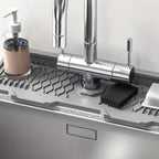 Aqua Slope Rubber Faucet Sink Mat — lifestyle shot