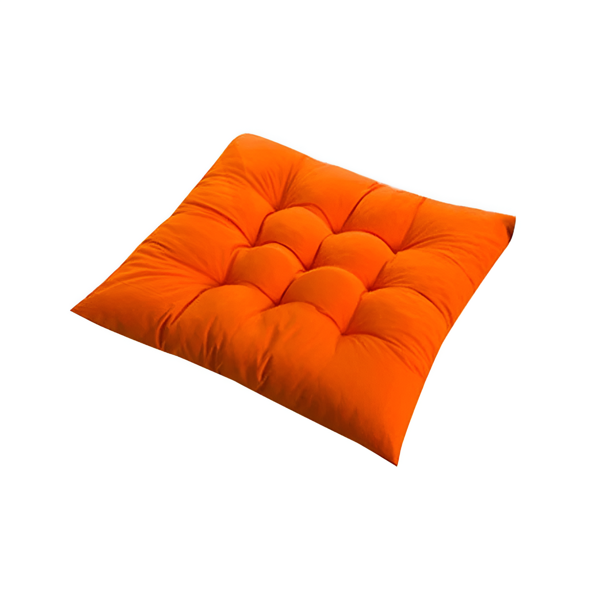 Vibrant Button-Tufted Padded Cushions — product feature detail