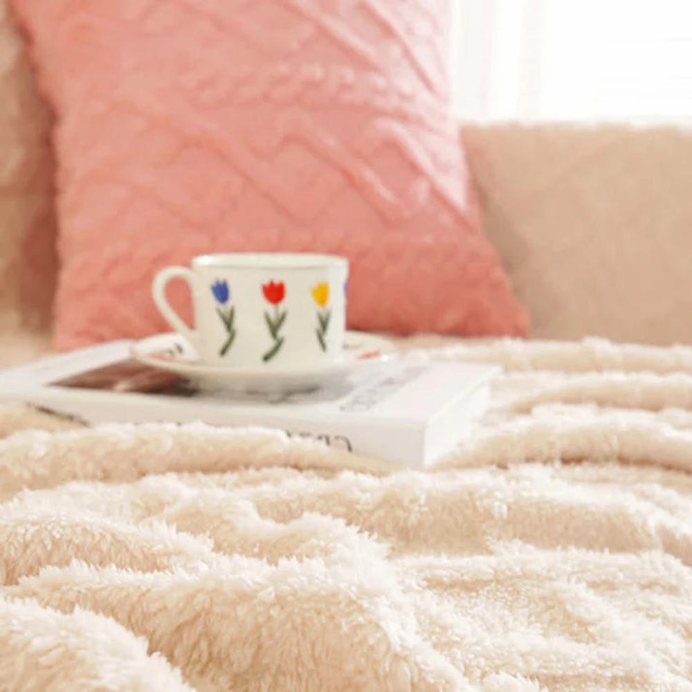 Snuggle Sherpa Sofa Cover — product close-up
