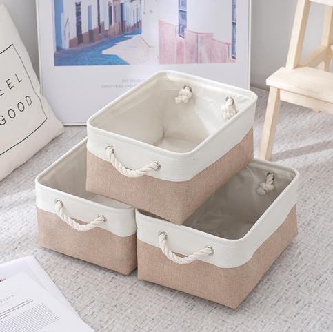 Folding Storage Basket — alternate angle view