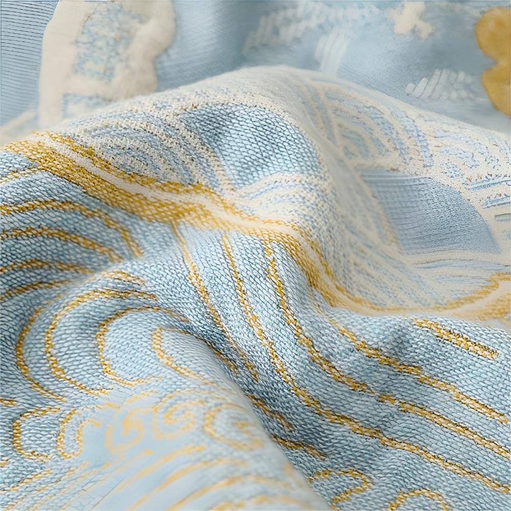 Reversible Coastal Dreams Blanket — product in use