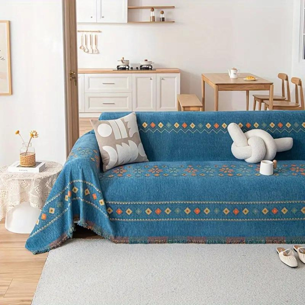 Stylish Boho Sofa Cover — main product photo