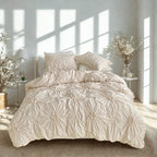 Ruffle Flower Quilt Cover Set — product detail view
