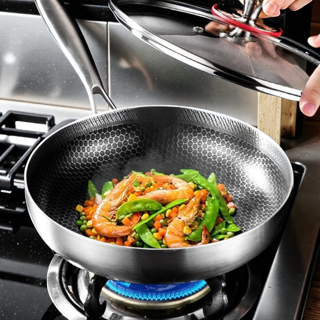Premium Stainless Steel Titan Pan — view 3