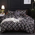 Noir Enigma Quilt Cover Set | 3pcs Quilt Cover Set — main product photo