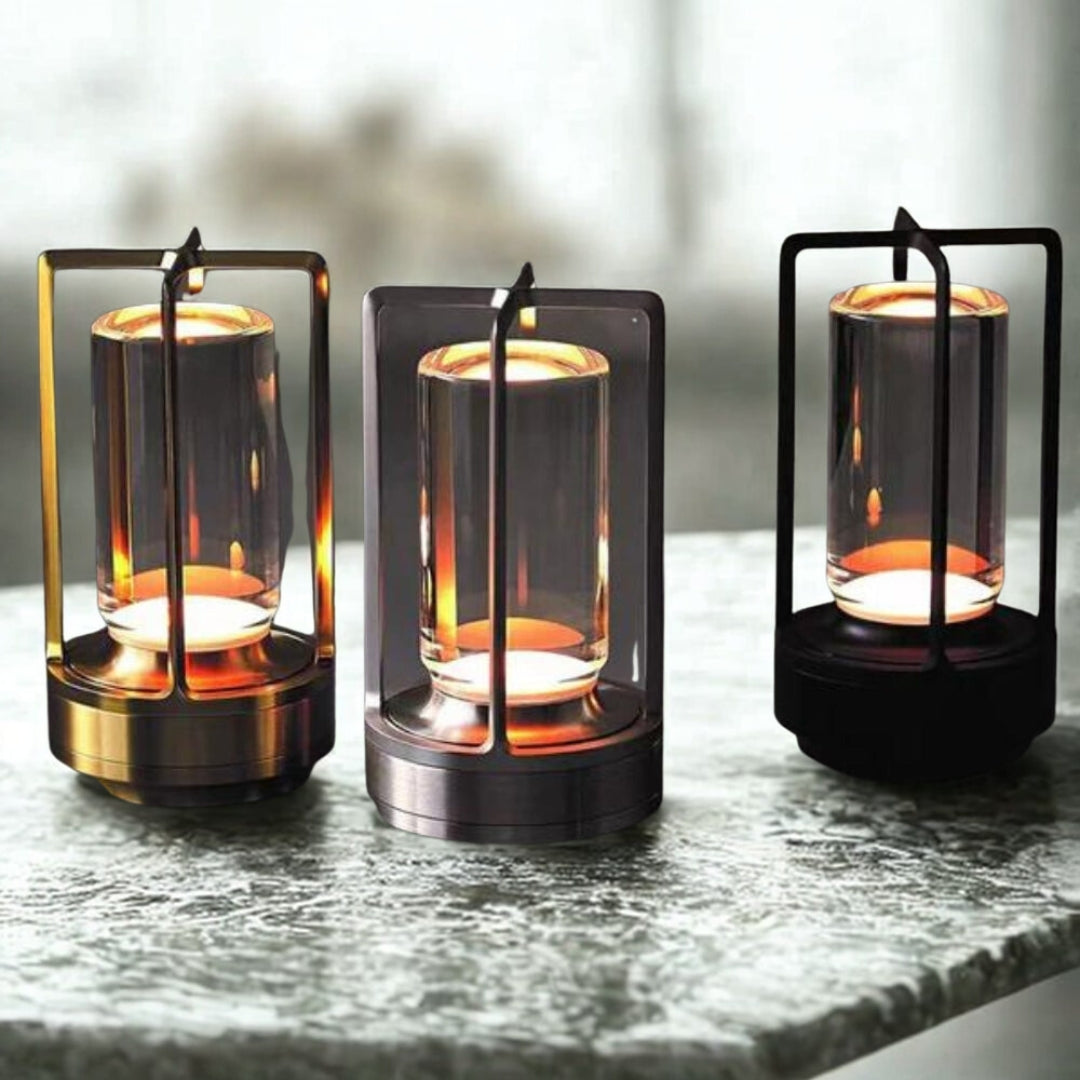 Casa Nordic Crystal Lantern — product detail view