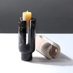 Eclipse Marble Candle Holder — product detail view