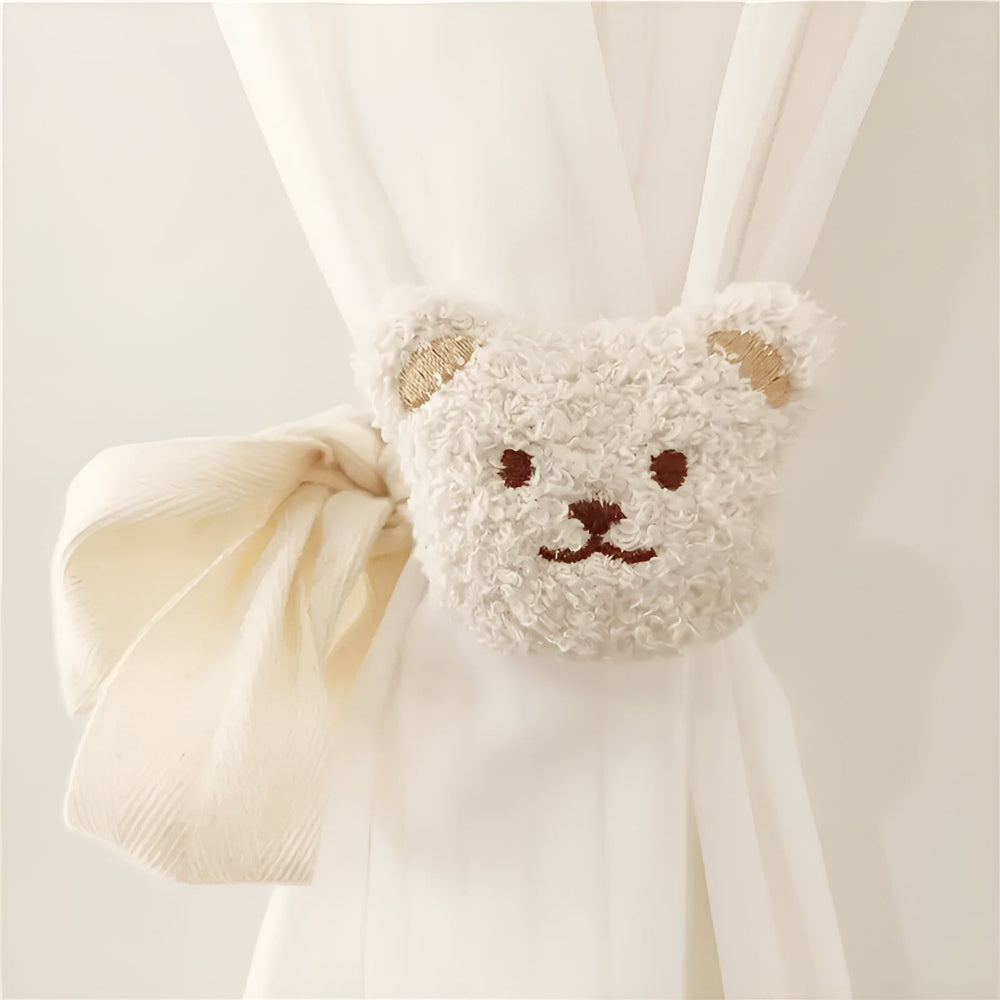 Teddy Bear Curtain Straps — lifestyle shot