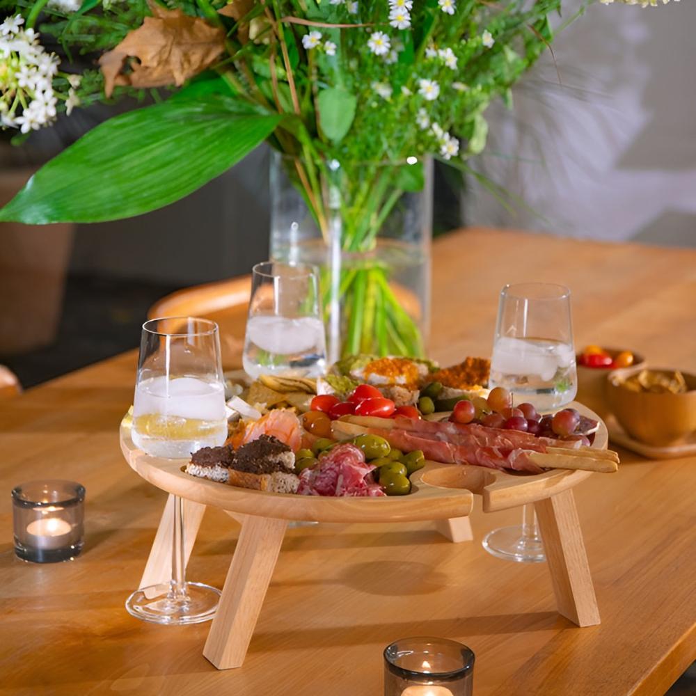 Foldaway Feast Picnic Table — lifestyle shot