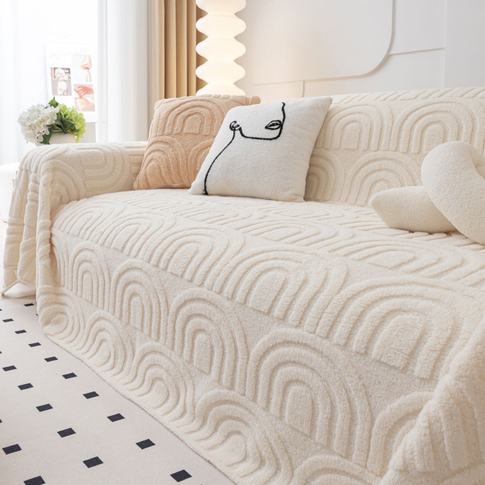 Celestial Plush Sofa Cover — alternate angle view