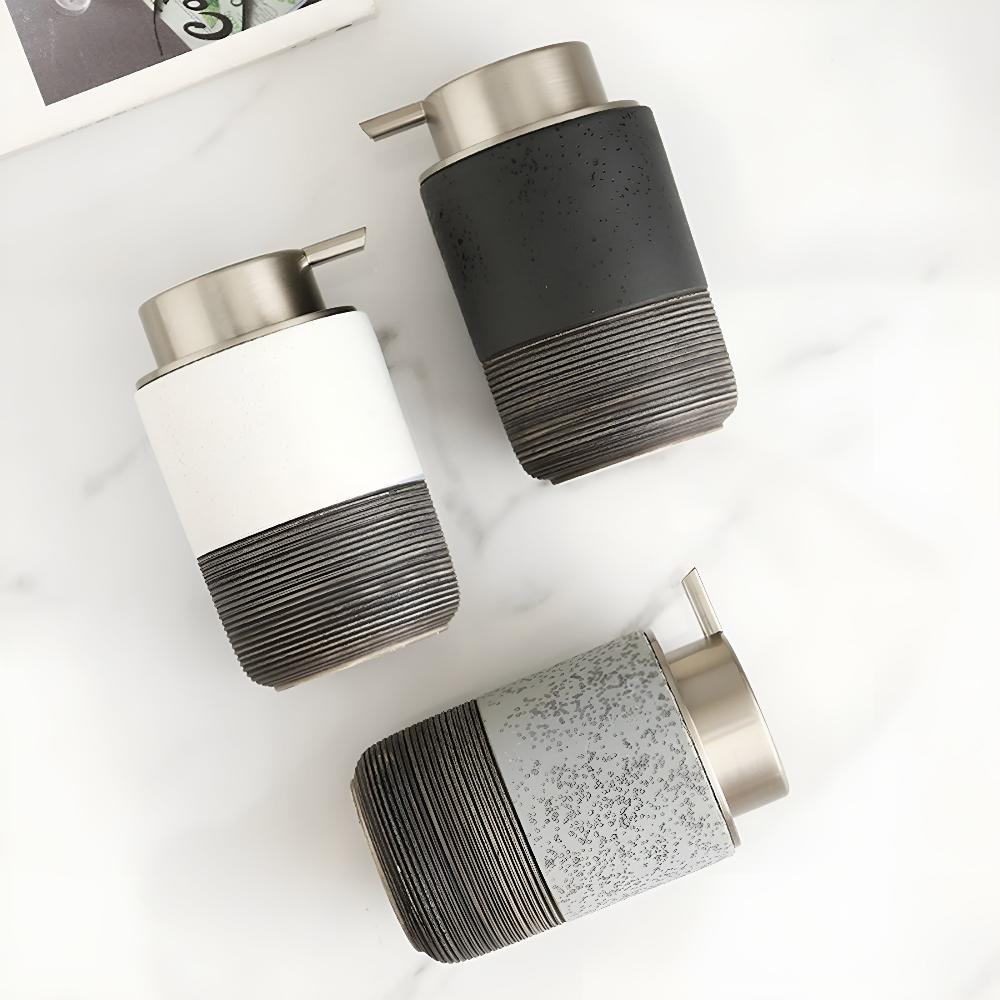 Minimalist Ceramic Soap Dispenser — main product photo