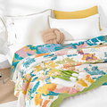 Blossom Bay Breathable Cotton Coverlet — main product photo