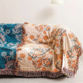 Rustic Cosy Boho Throw Blanket — main product photo