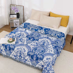 Paisley Dream Cotton Tassel Blanket — main product photo