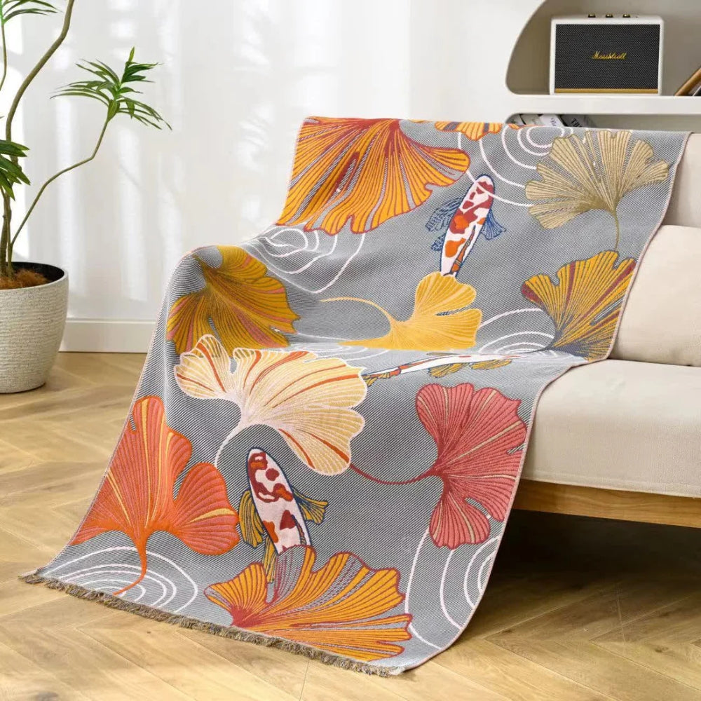 Koi Garden Elegance Gauze Towel — main product photo