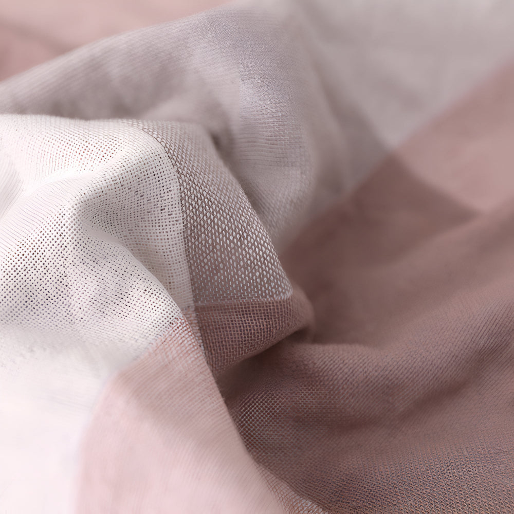 Checked & Striped Cotton Pillowcase — product in use