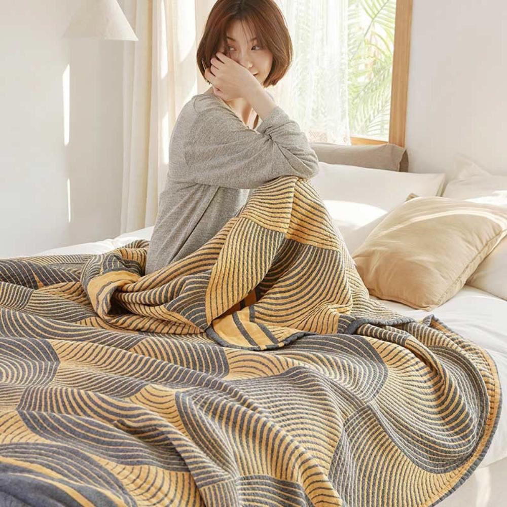 Muslin Reversible Cotton Blanket — main product photo