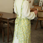 Pastoral Charm Pure Cotton Apron — product detail view