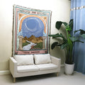 Moon Tarot Tapestry Blanket — main product photo