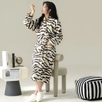 Fleece Haven Bathrobe — alternate angle view