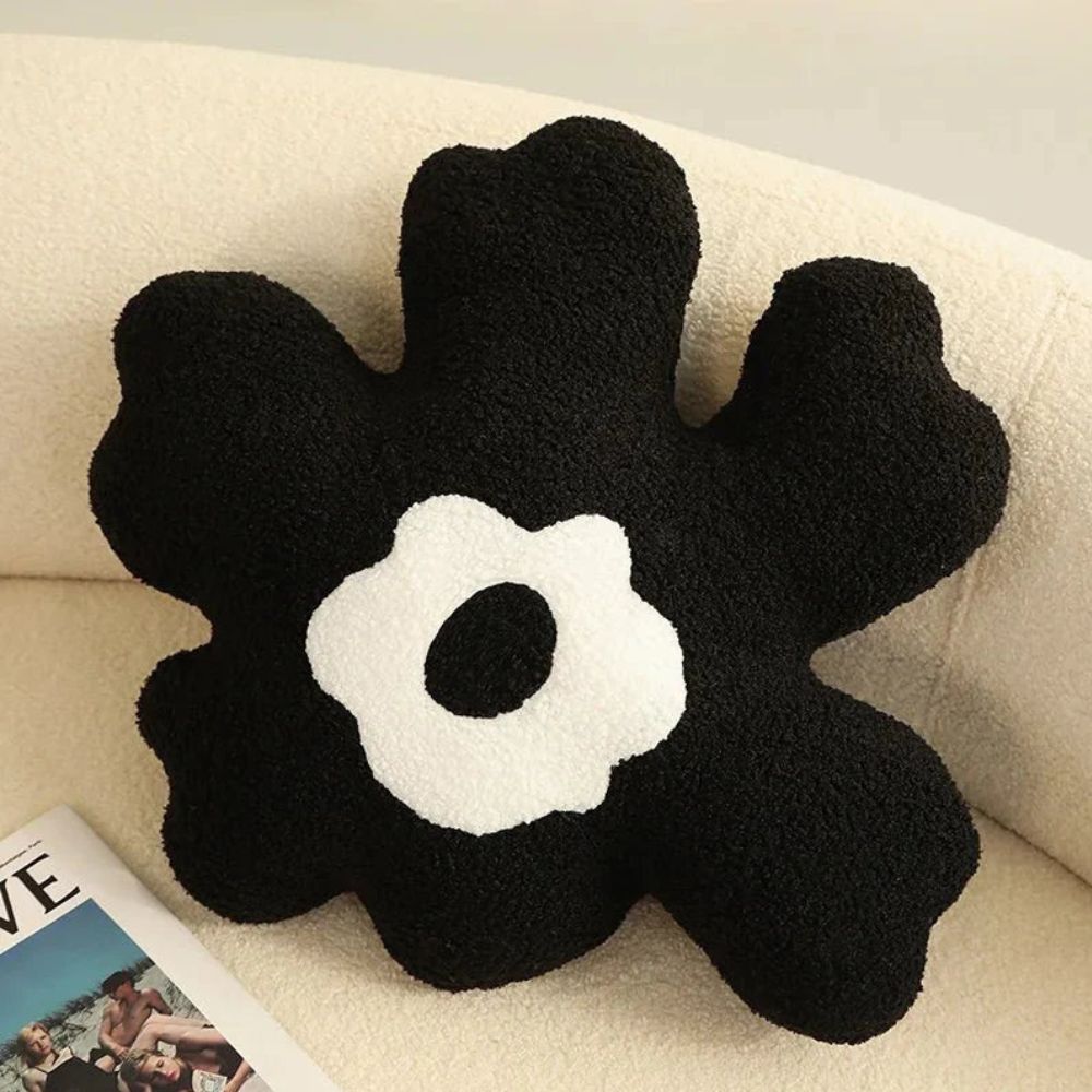 Daisy Doodle Cushion — product in use