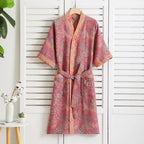 Rosebud Elegance Comfort Bathrobe — main product photo