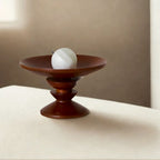 Rustic Elegance Pedestal Tray — product detail view