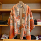 Floral Jacquard Scarf — view 2