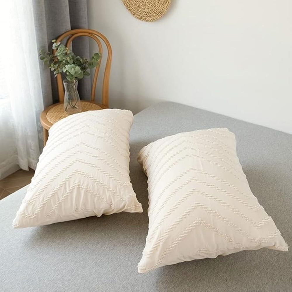 Chevron Plush Quilt Cover | 3pcs Set — additional view
