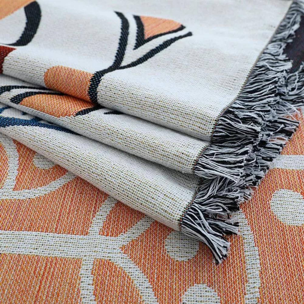 Tassel Tide All-Season Sofa Cover — alternate angle view