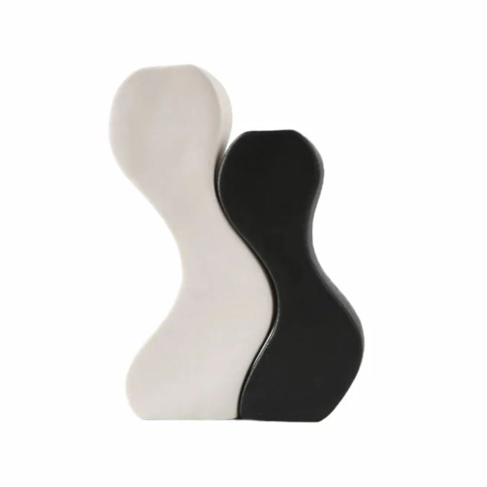 Unity Flow Ceramic Vase Set — alternate angle view