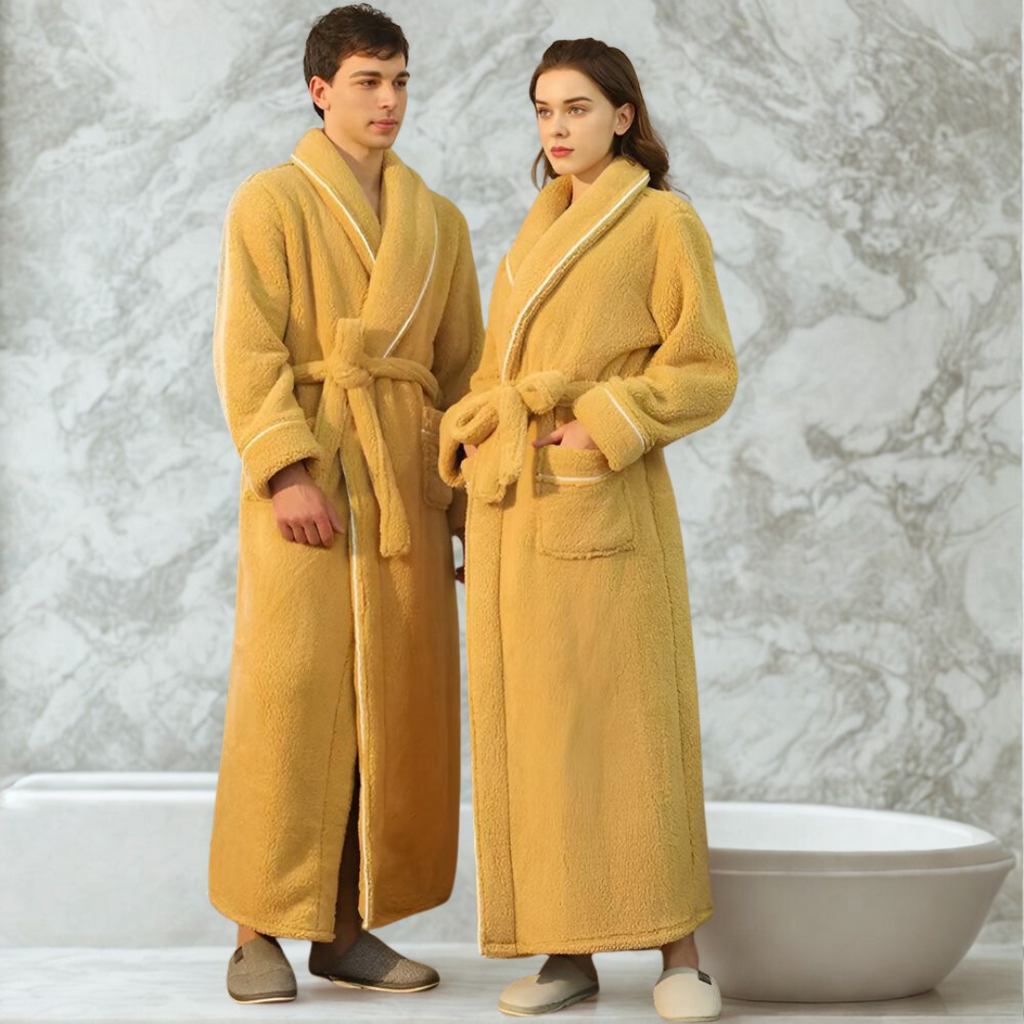 Sherpa Comfort Bathrobe — product detail view